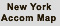 New York Accommodation Map